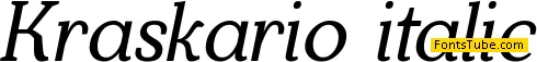 Kraskario Font Family