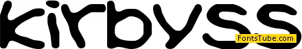 Kirby No Kira Kizzu BRK Font