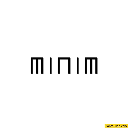 minim Font