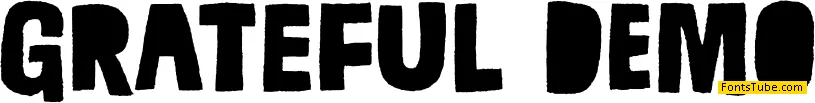 Grateful Black Font