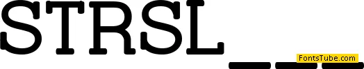 Street Slab Font Family
