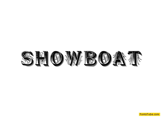 Showboat Font