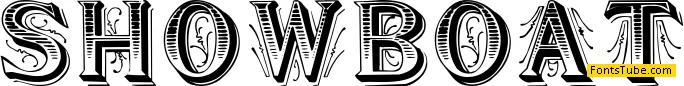 Showboat Font