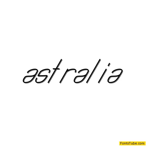 Astralia Font