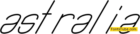 Astralia Font