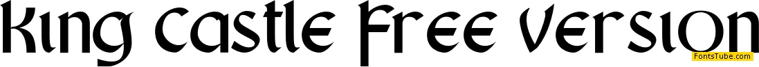 King Castle Font