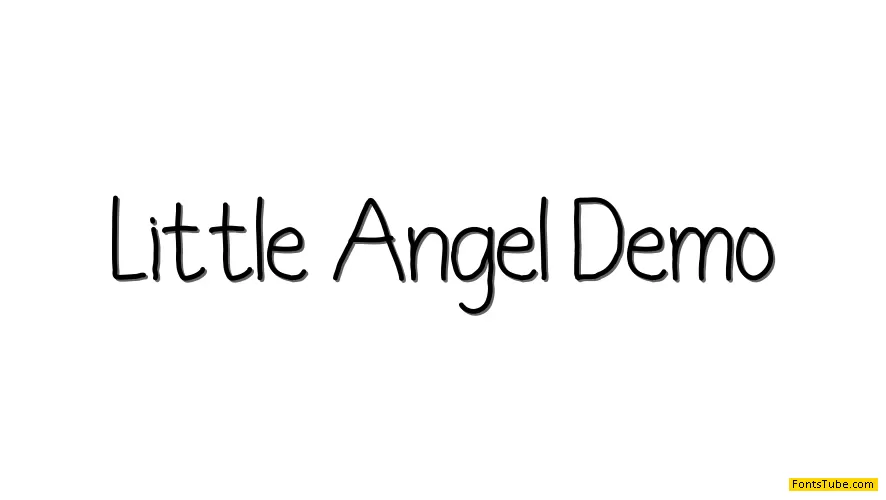 Little Angel Demo Font