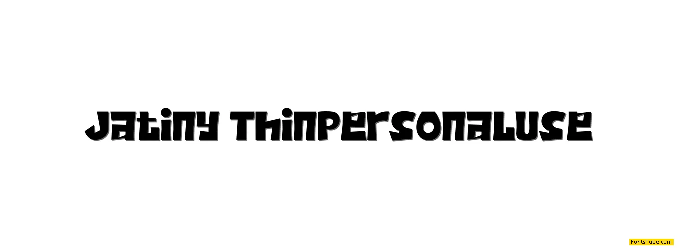 Jatiny Font Family