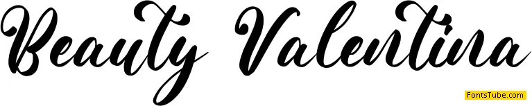Beauty Valentina Font