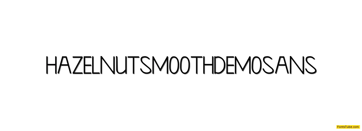 Hazelnut Smooth Demo Font Family