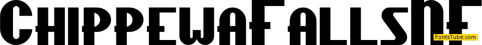 Chippewa Falls NF Font