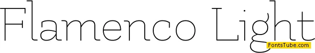 Flamenco Font Family