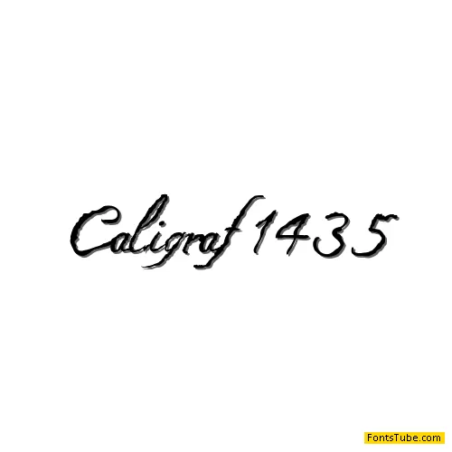 Caligraf 1435 Font