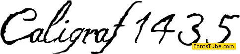 Caligraf 1435 Font