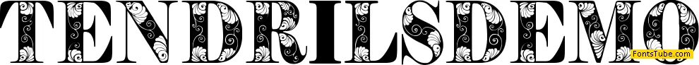 Tendrils Font