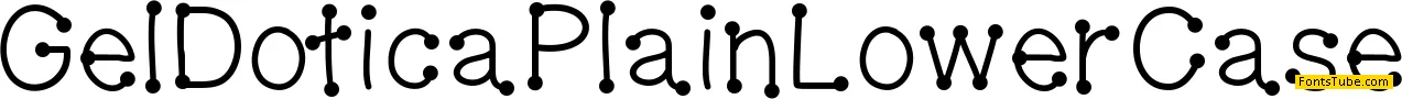 GelDotica Font Family