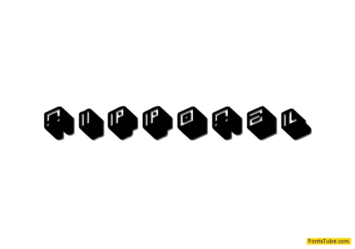 nippon blocks Font