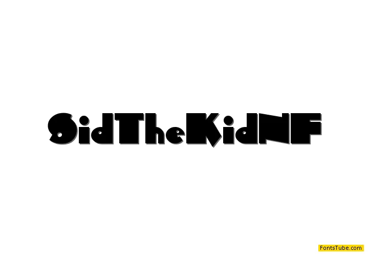 Sid The Kid NF Font