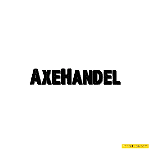 AxeHandel Font