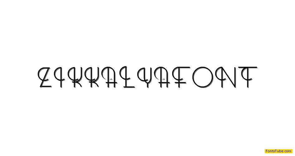 zikkalya Font