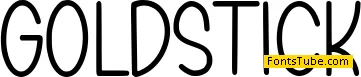 GOLDSTICK Font