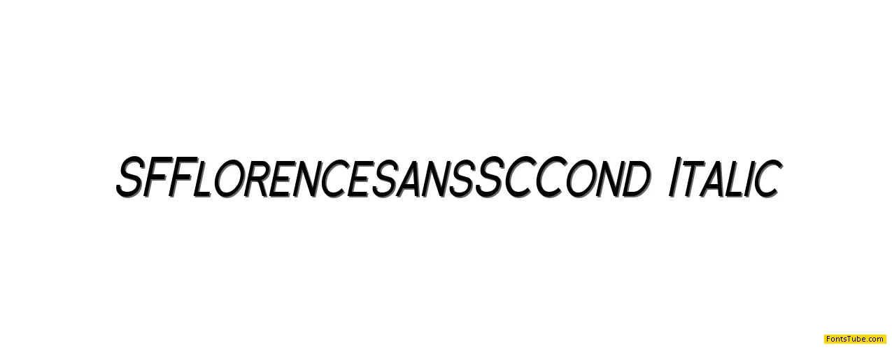SF Florencesans Font Family