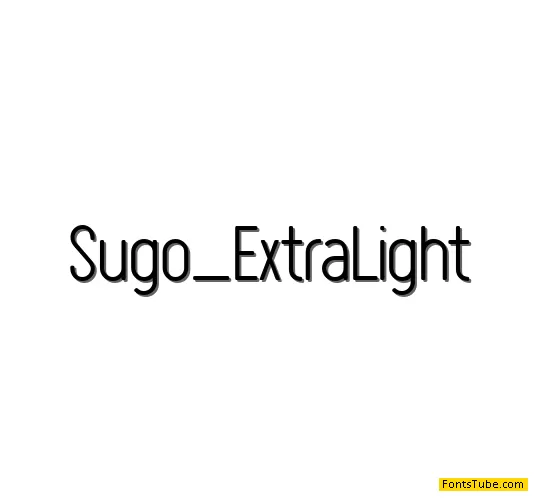 Sugo Font Family