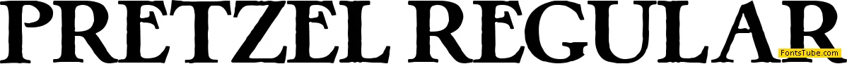 Pretzel Font