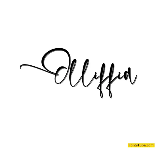 Olliffia Font