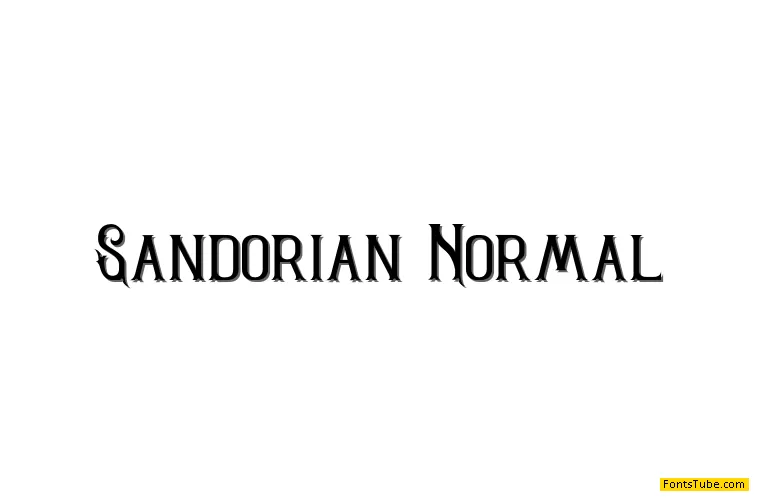 Sandorian Font