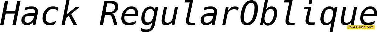 Hack Font Family