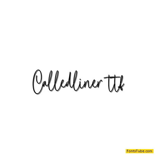 Calledliner Font