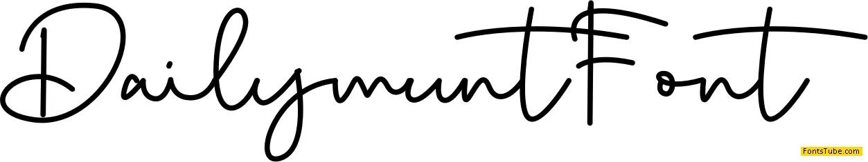 Dailymunt Font