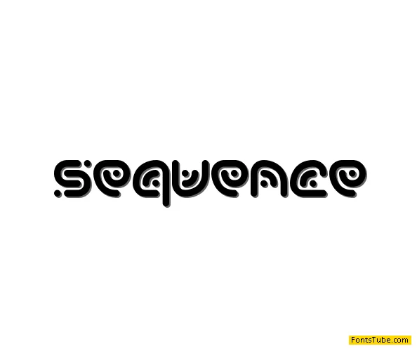 Sequence BRK Font