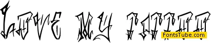 Love my tattoo Font