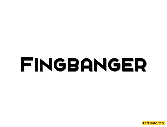 Fingbanger Font
