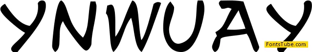 y.n.w.u.a.y Font