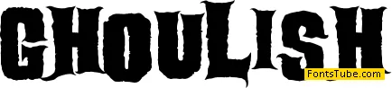 Ghoulish Font