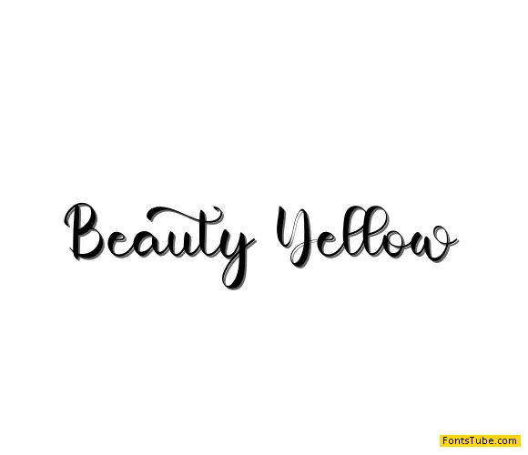 Beauty Yellow