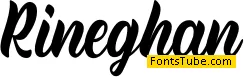 Rineghan Font