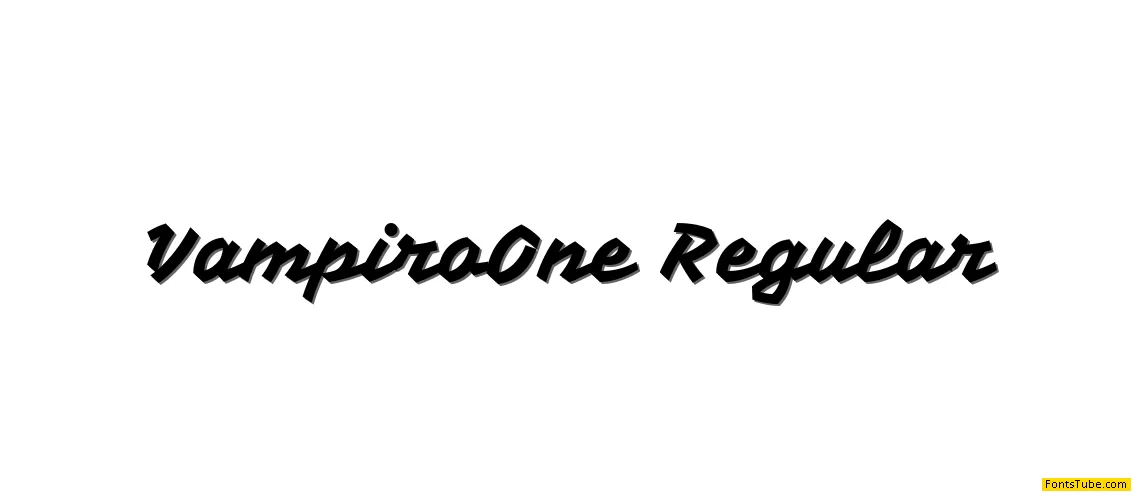 Vampiro One Font