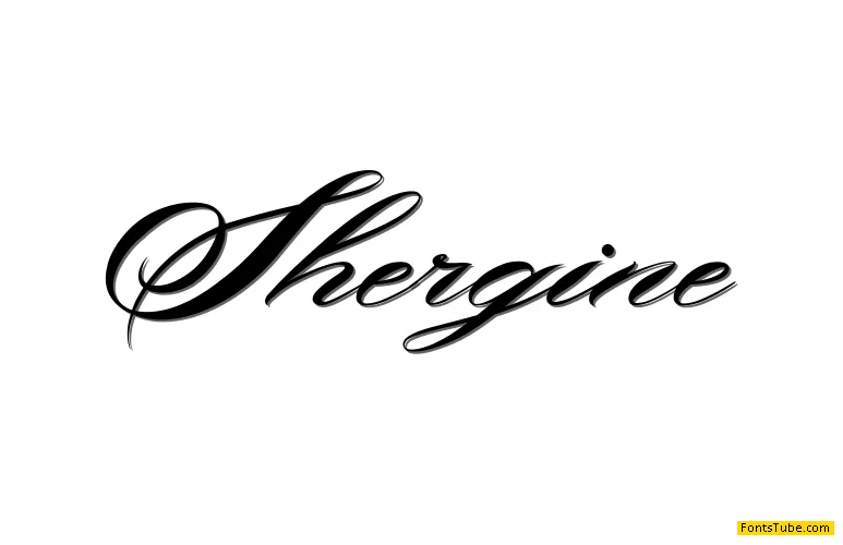 Shergine Font