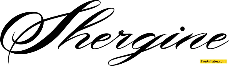 Shergine Font