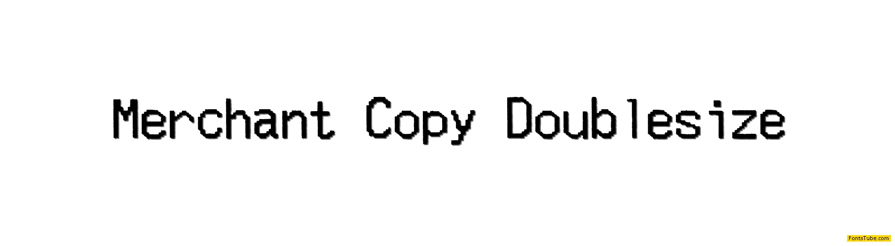 Merchant Copy Font Family