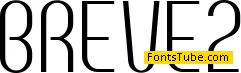 Breve SC Font