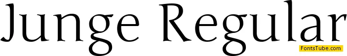 Junge Font
