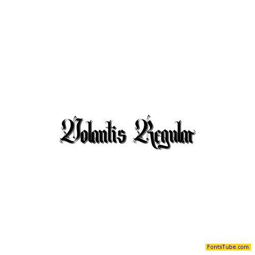 Volantis Font