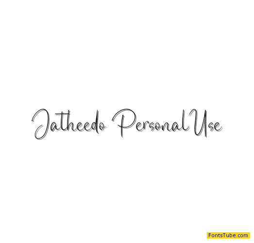 Jatheedo Font