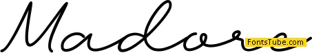 Madore Font