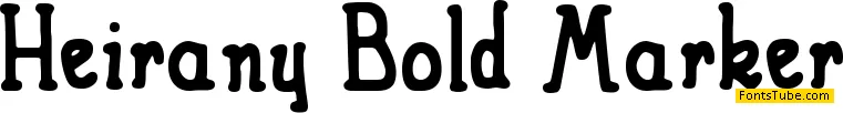 Heirany Font Family